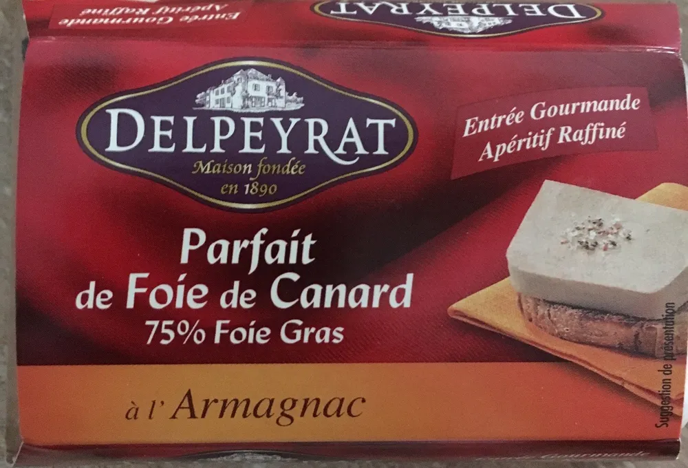 Parfait de foie de canard
