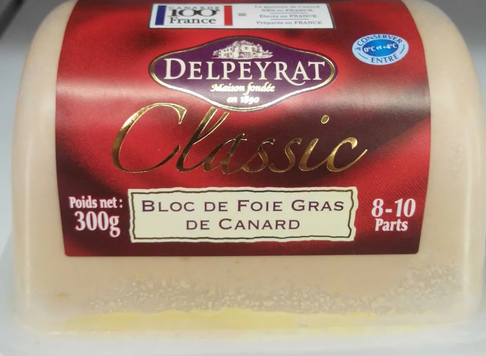 Classic - Bloc de foie gras de canard