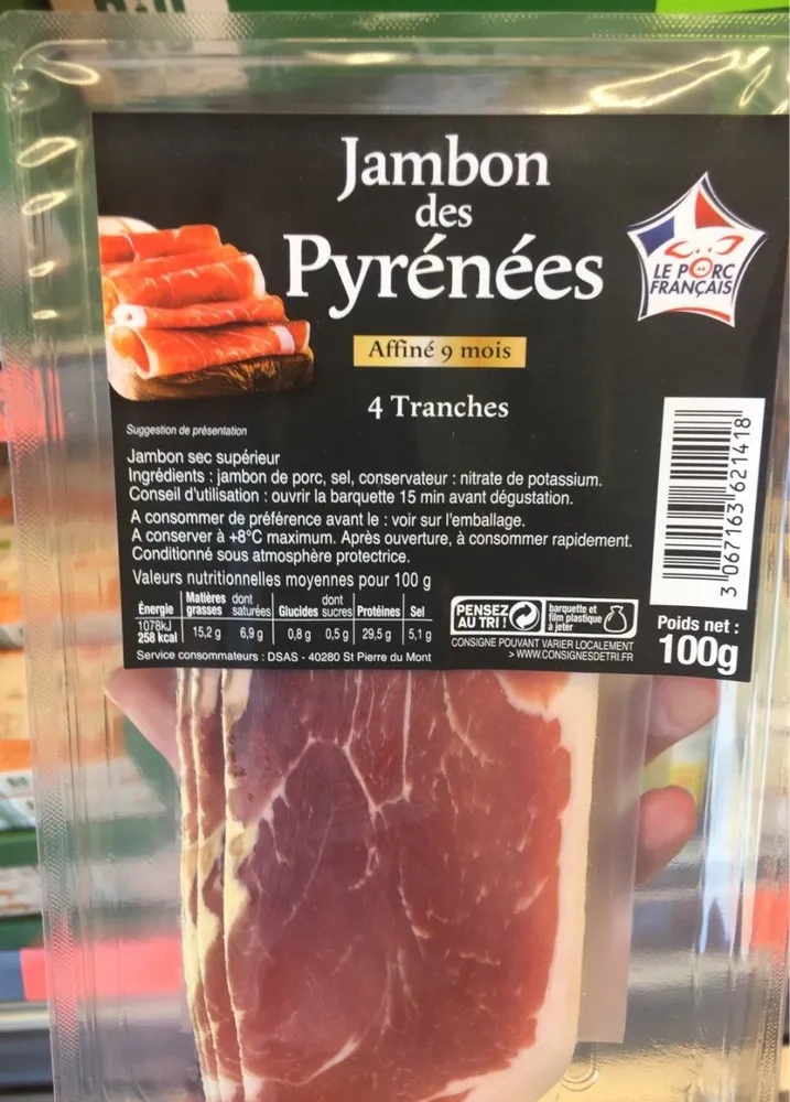 Jambon des Pyrénées