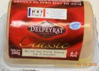 Classic, bloc de foie gras de canard
