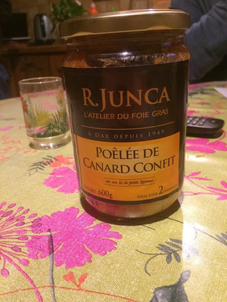 Poêlée de canard confit