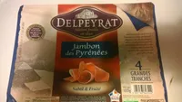 Jambon sec des Pyrénées Delpeyrat