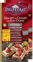 Magret de canard séché 3 poivres