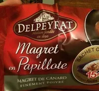 Magret n papillote