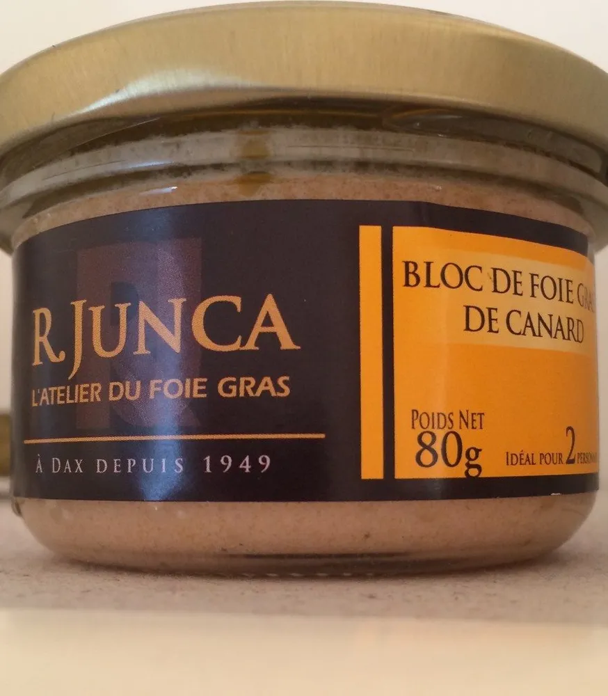 Bloc de foie gras de canard