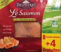 Saumon fumé bio