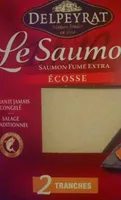 Saumon fumé extra - 2 tranches