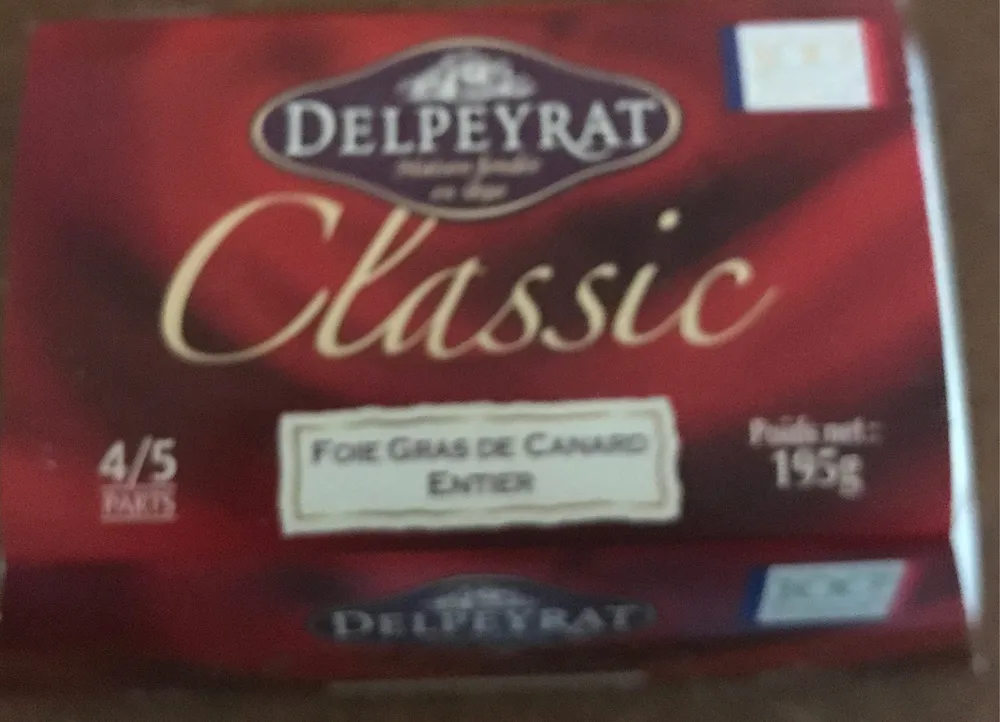 Foie gras de canard entier