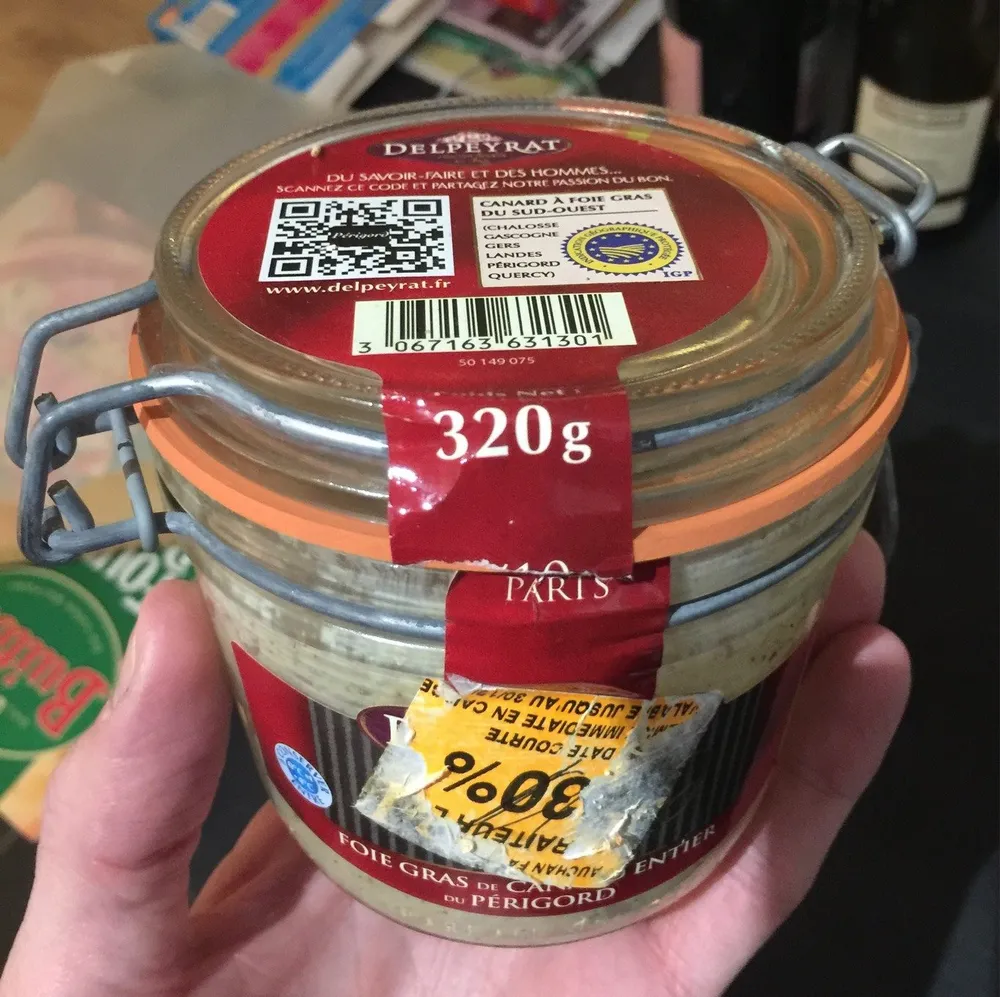 Foie gras de canard entier du Perigord