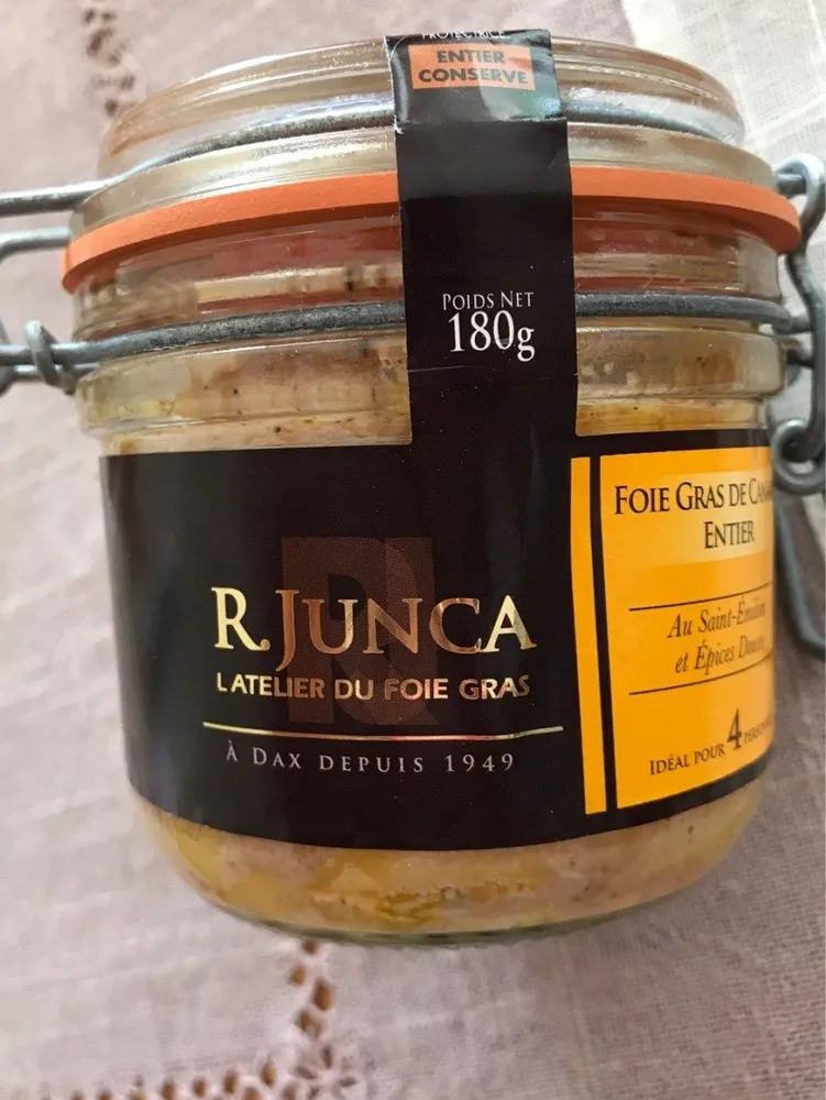 Foie gras de canard entier