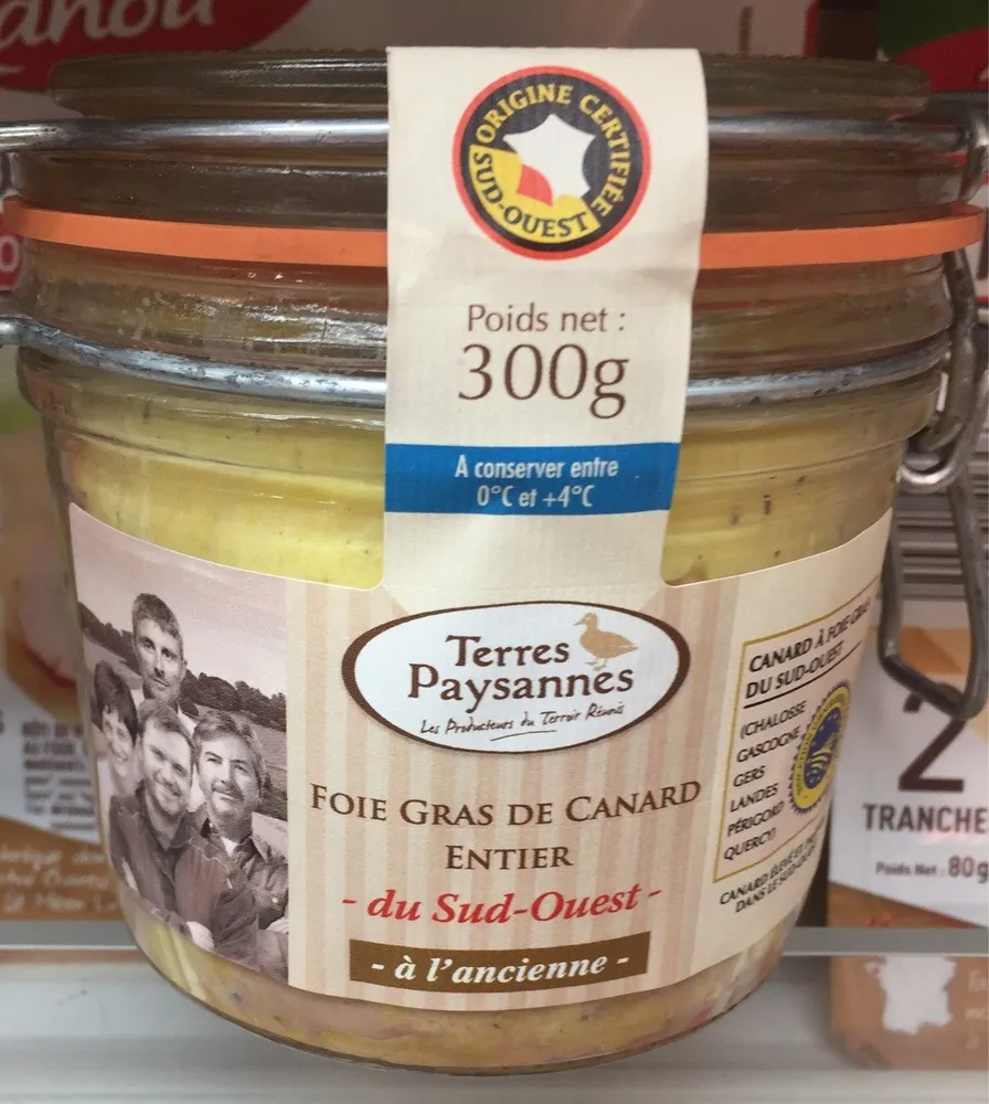 Foie gras de canard entier du Sud-Ouest