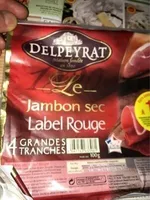 Jambon sec label rouge