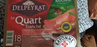 Jambon de BAYONNE, quart Tranché