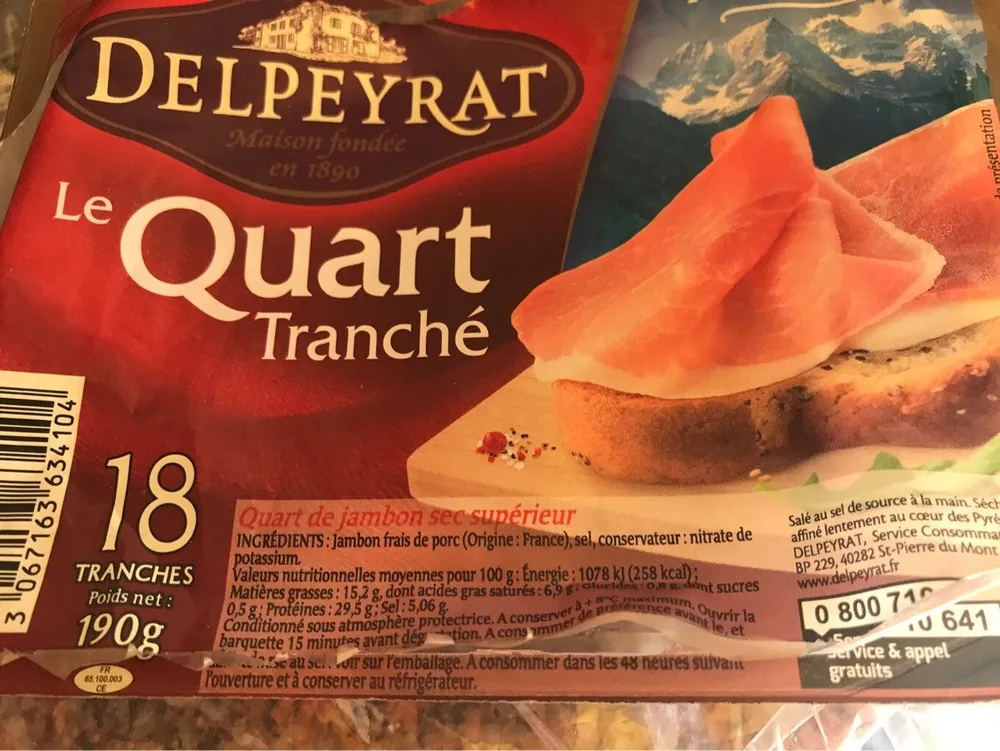 Le quart tranche