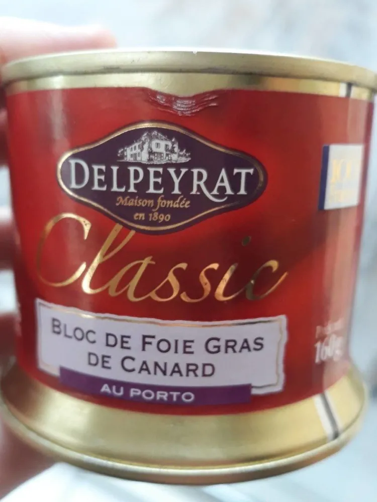 Bloc de foie gras de canard au Porto