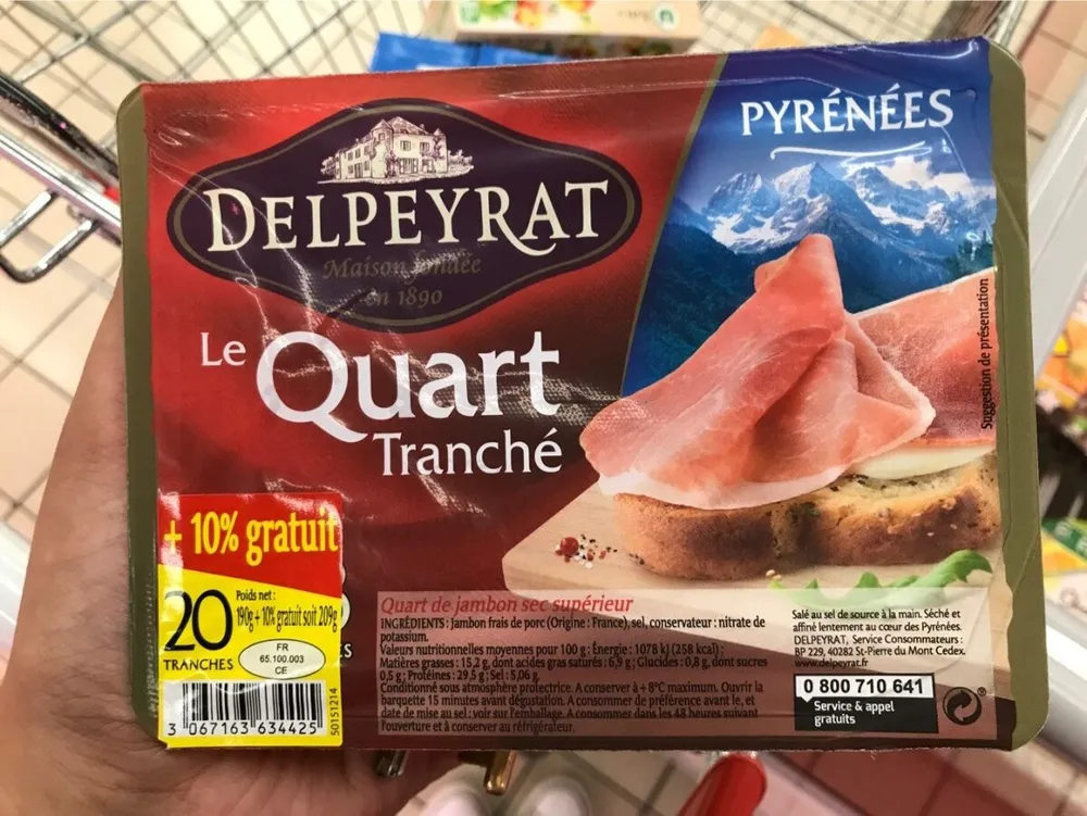 Le quart tranché