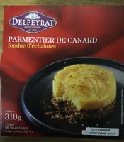 Parmentier de canard fondue d'échalotes
