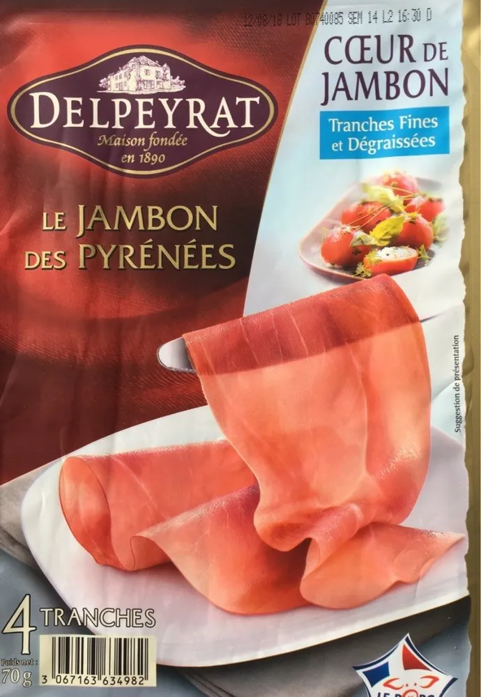 Jambon des pyrénées
