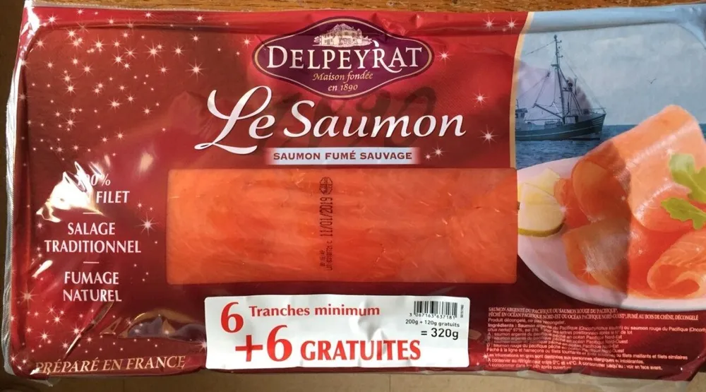 Saumon fumé sauvage