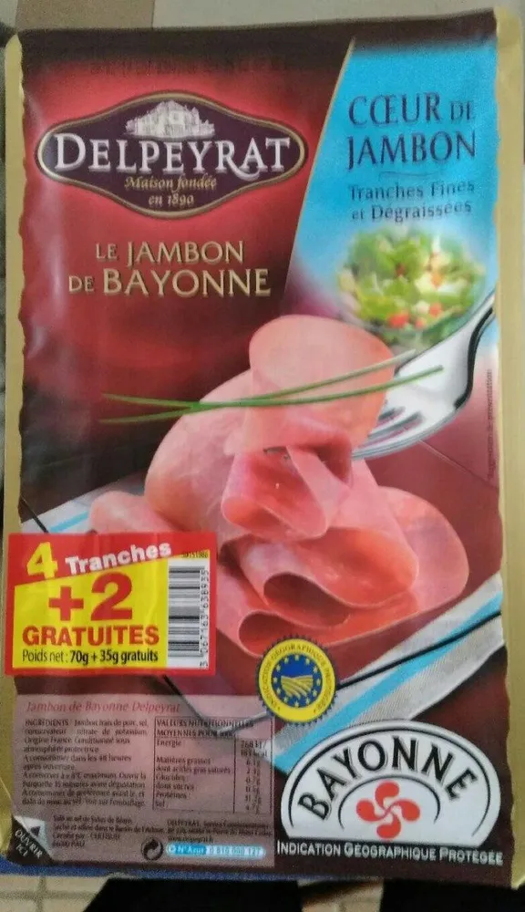 Le jambon de bayonne