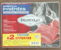 Jambon des Pyrénées grandes tranches