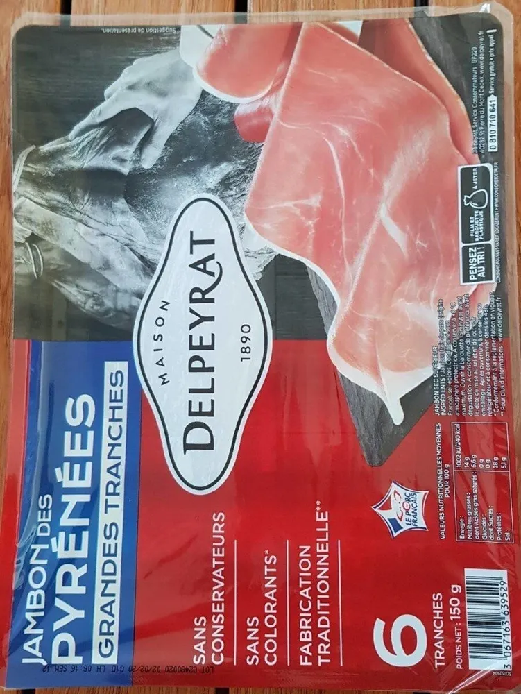 JAMBON DES PYRENEES