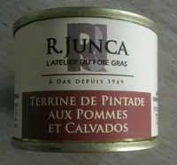 Terrine pintade aux pommes et Calvados