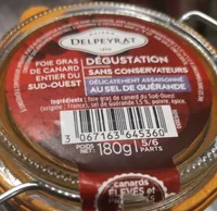 Foie gras de canard entier du Sud Ouest