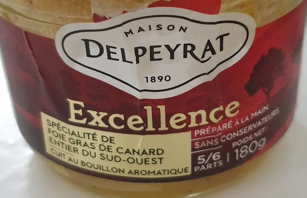 Spécialité de foie gras de canard entier du Sud-Ouest