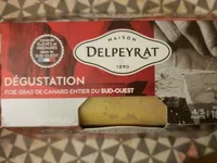 Foie gras de canard entier du sud-ouest