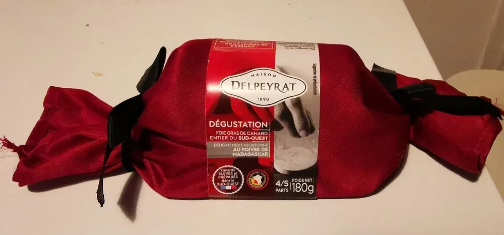 Foie gras de canard entier du Sud ouest