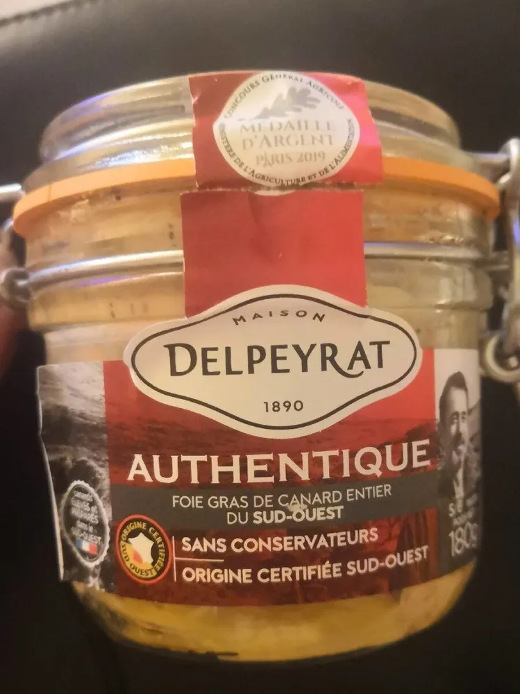 Foie Gras de canard entier du Sud-Ouest