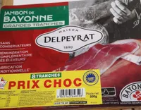 Jambon de Bayonne grandes tranches