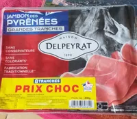 Jambon des pyrénées