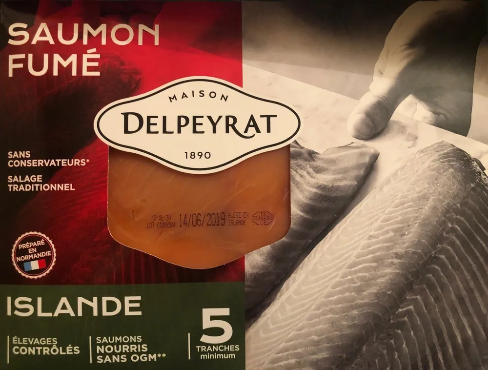 Saumon fumé islande
