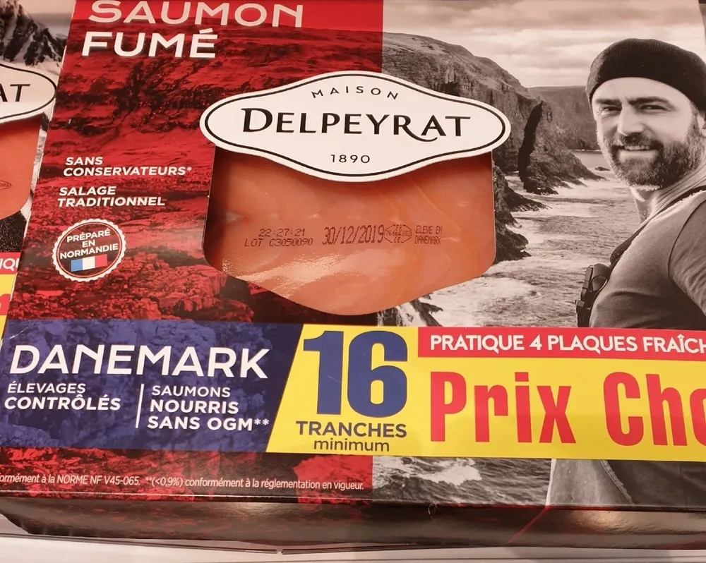 Saumon fumé  danemark