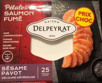 Pétales de saumon fumé