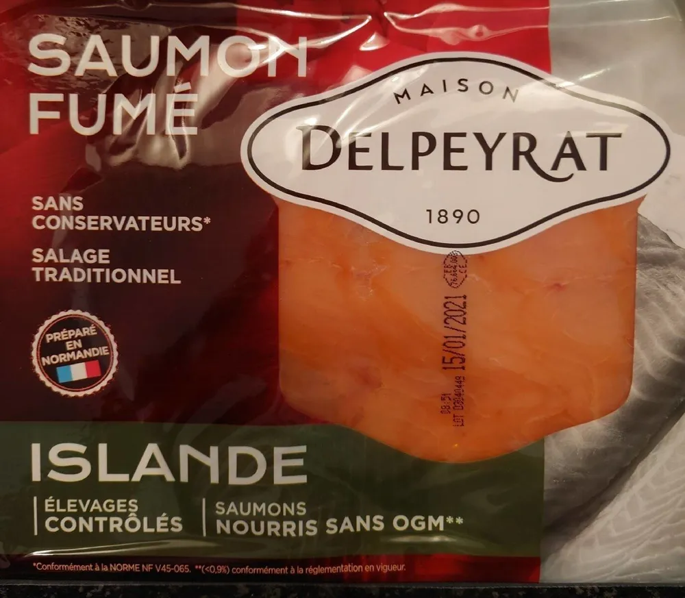 Saumon fumé (Islande)