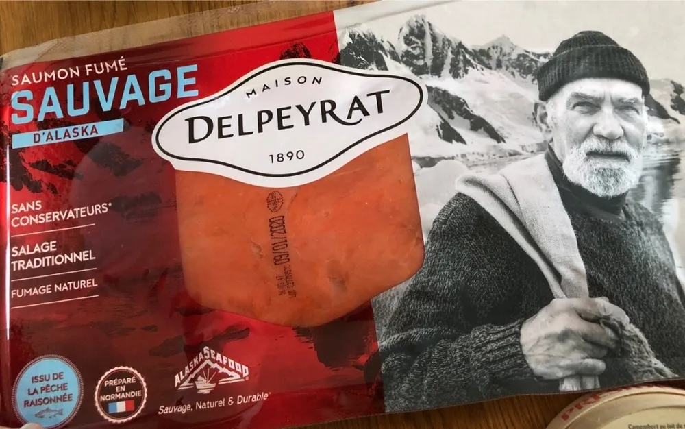 Saumon fumé sauvage d'alaska