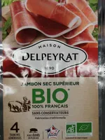 Jambon sec supérieur bio