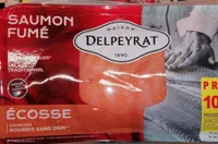 Saumon fumé Delpeyrat 10 tranches Écosse