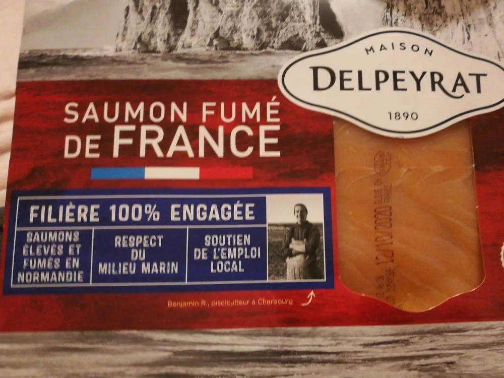 Saumon fumé de France