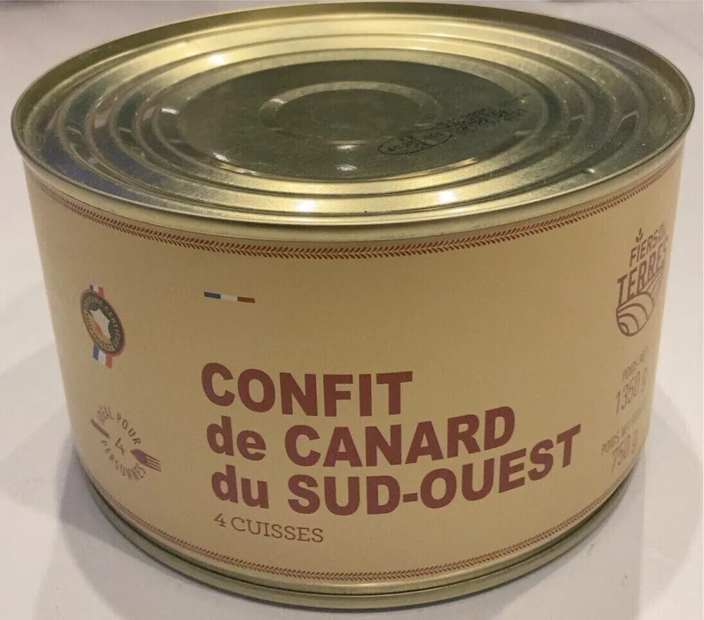 Confit de canard du Sud-Ouest