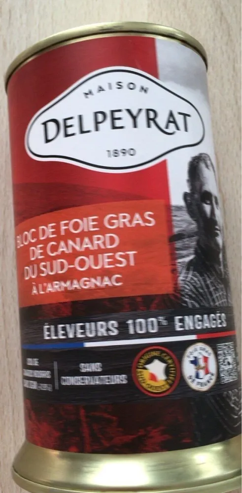 Bloc de foie gras de canard - Pointe d'Armagnac