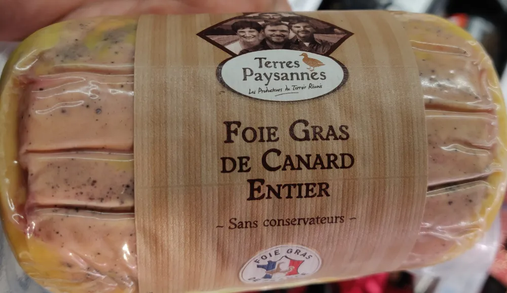 Foie gras de canard entier