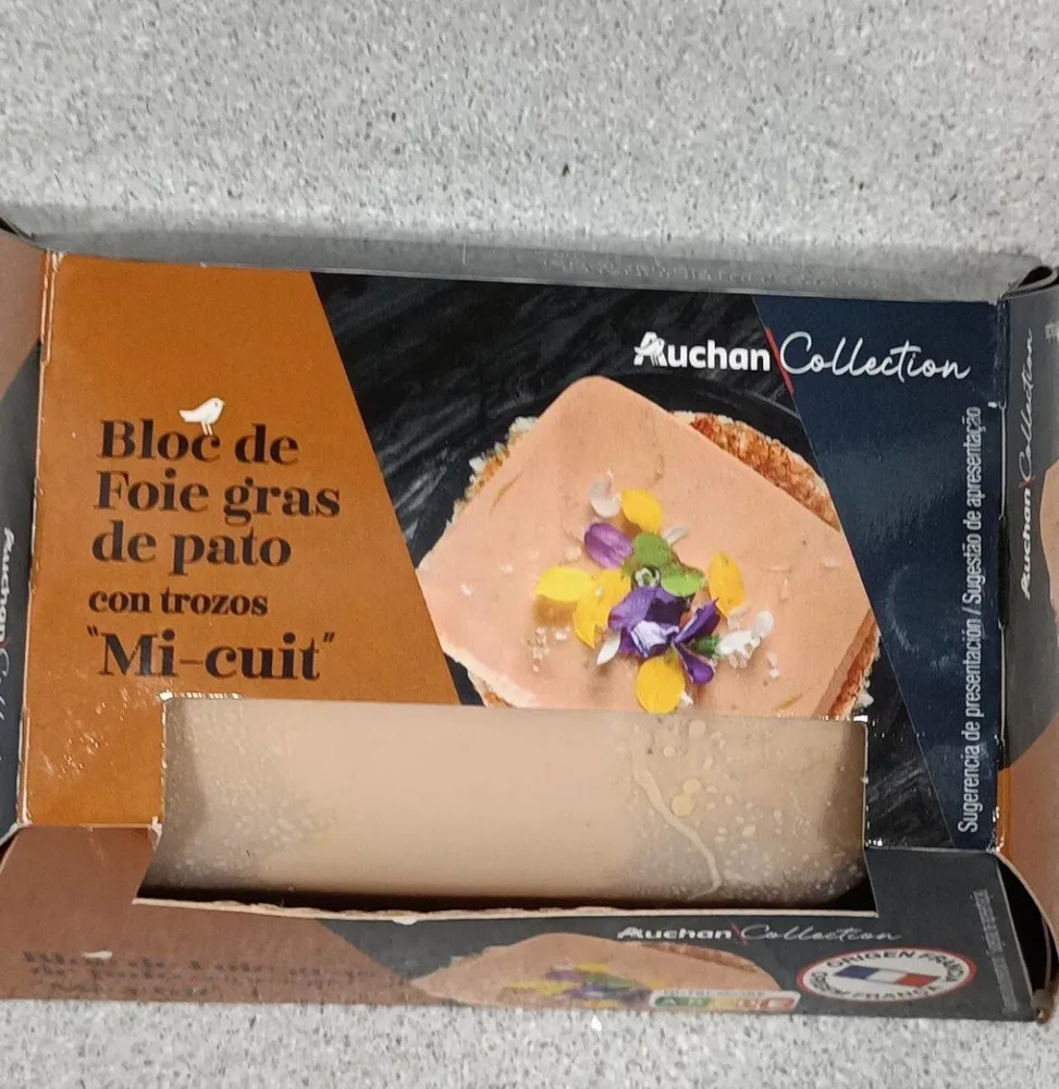 Bloc de foie gras de pato