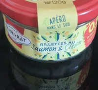Rillettes au saumon et citron