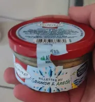 Rillettes au saumon et aneth