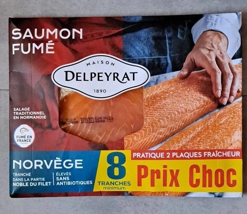 Saumon fumé de norvege