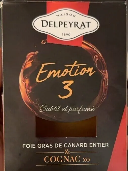 Emotion 3 - Foie gras de canard entier & Cognac XO
